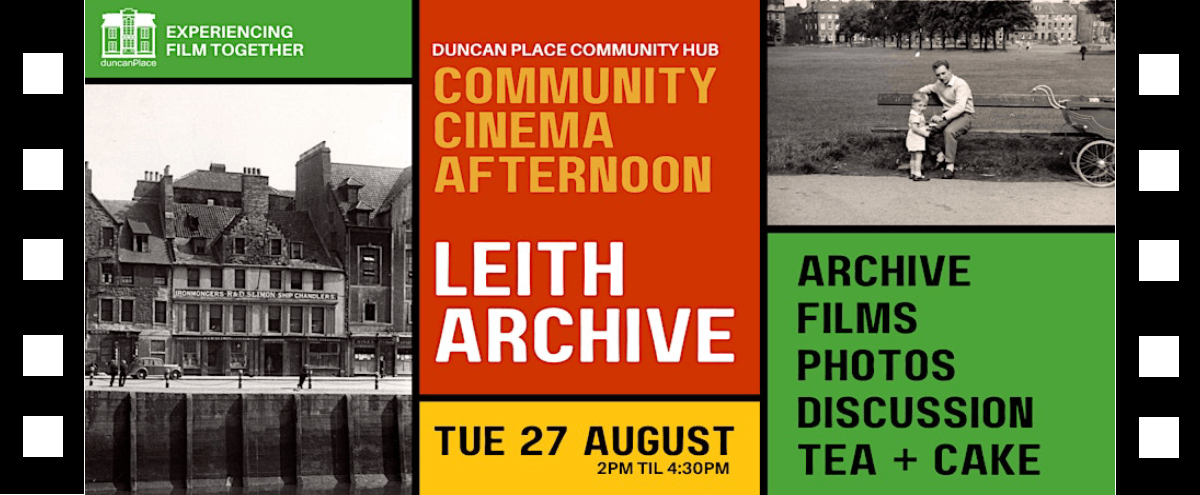 Community Cinema film Leith